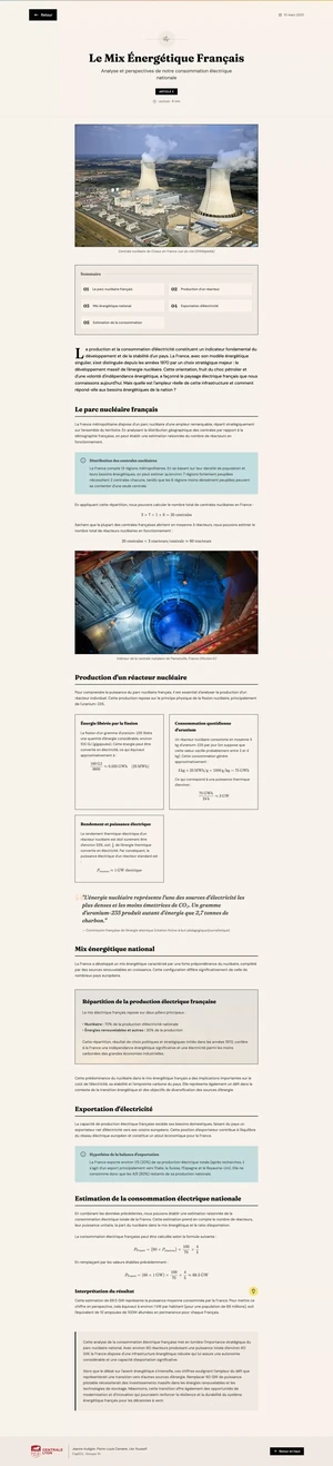 Interactive article layout with pull quotes and charts