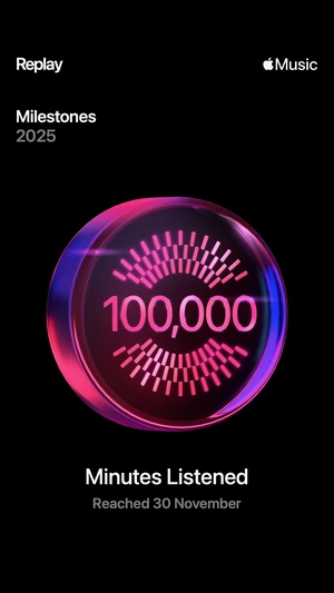 Apple Music Replay 2025 replay screenshot 5 of 5